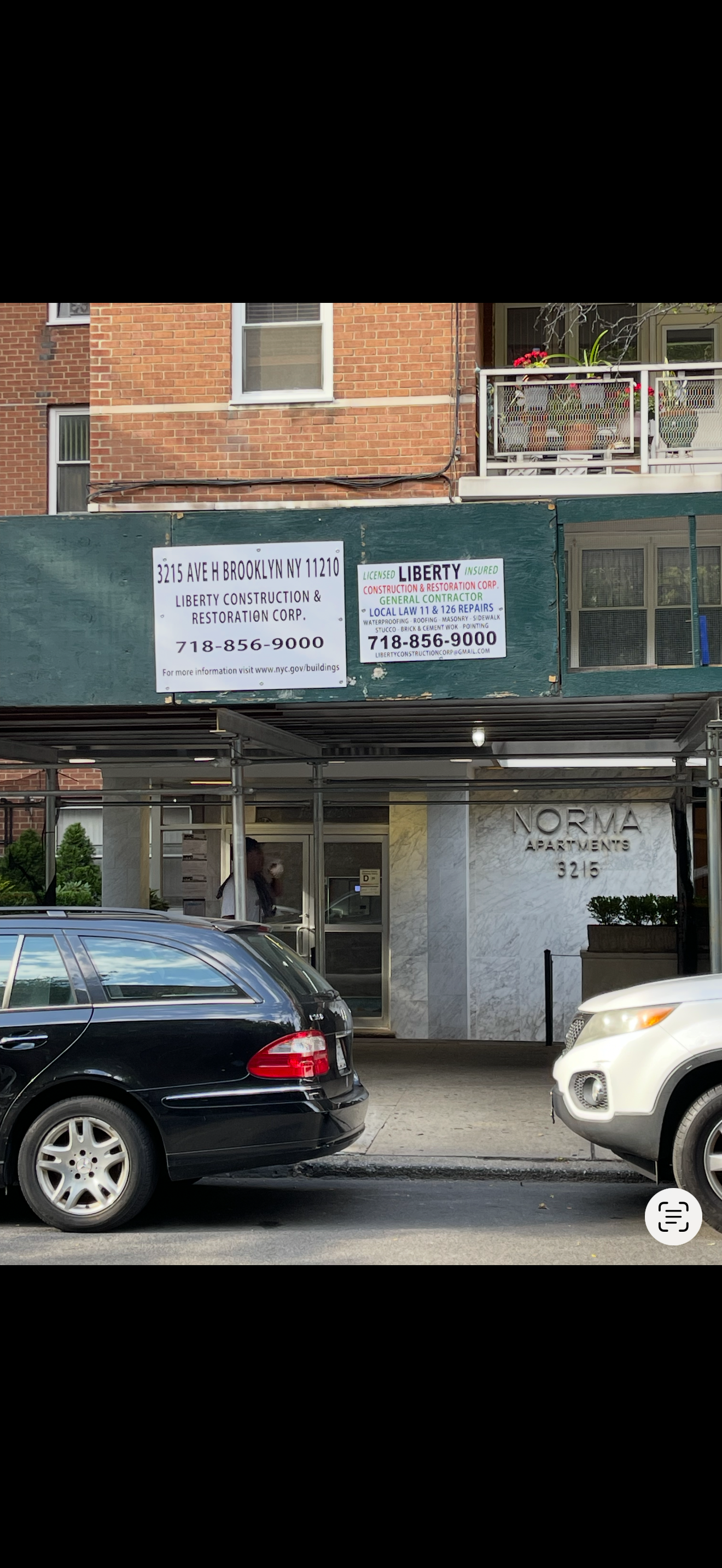 Building envelope repairs, Flatbush Brooklyn