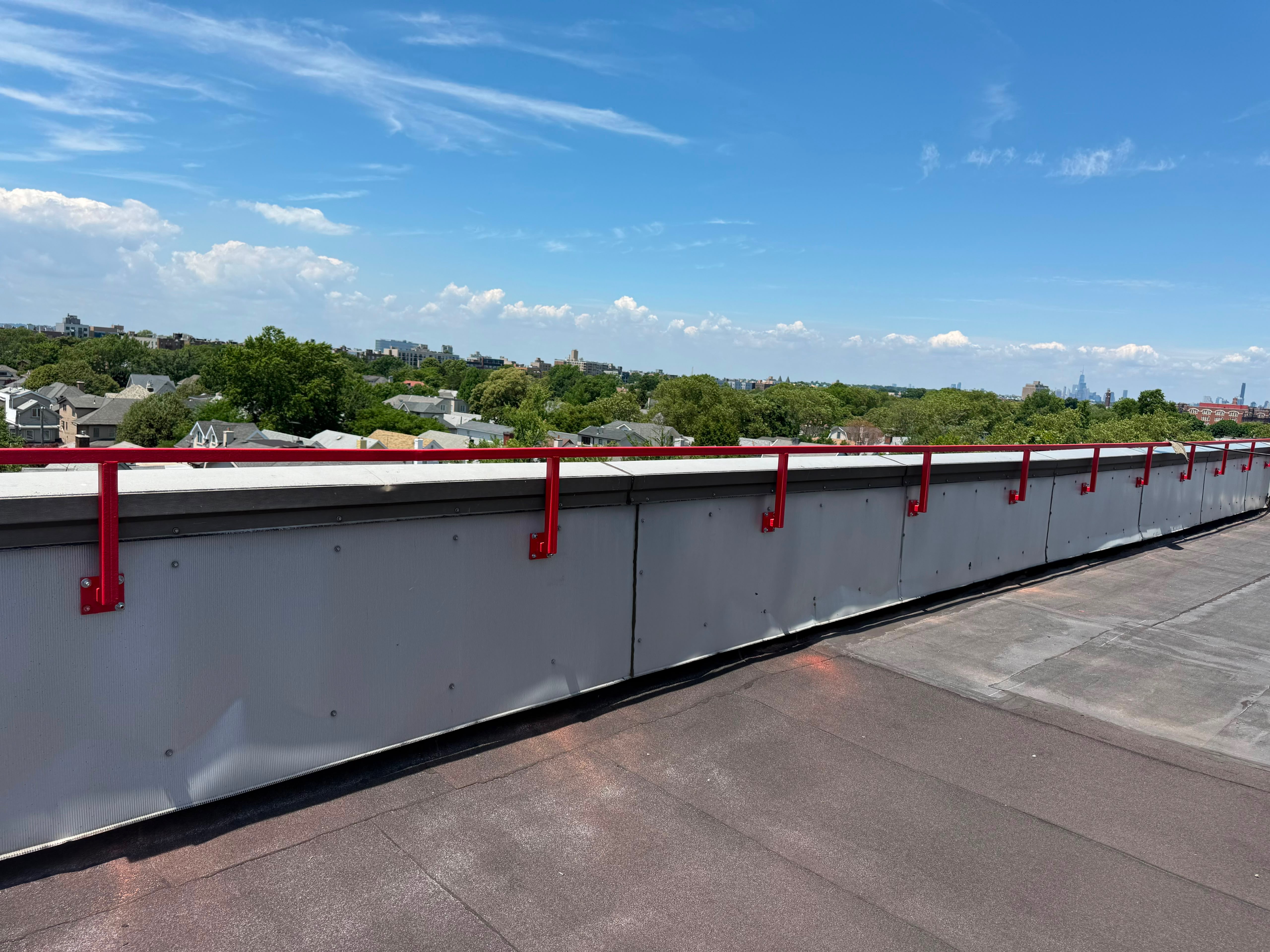 Parapet restoration, Kings Highway Brooklyn