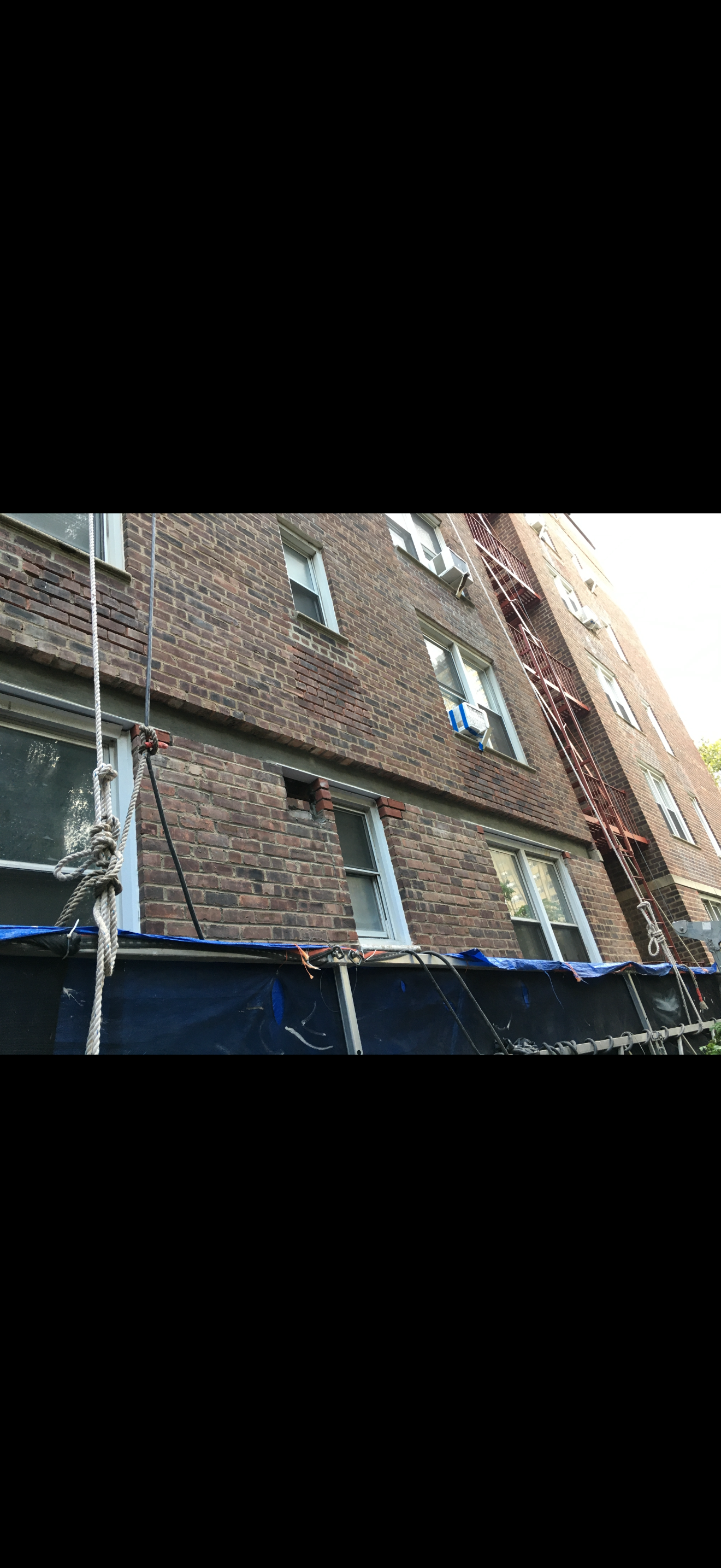 12-building facade restoration, Queens NY