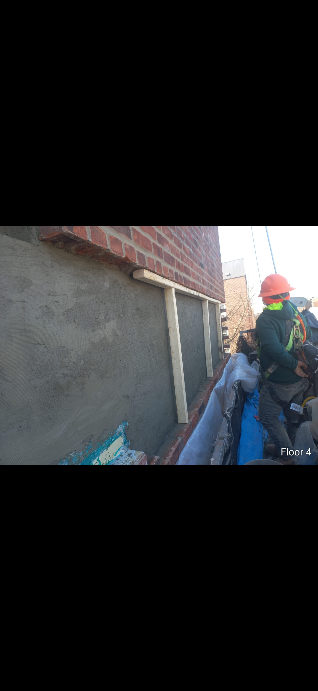 Suspended scaffold, Queens NY